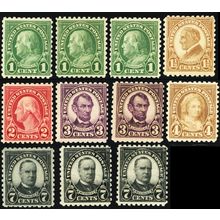 581/588, Mint NH 11 Fresh Stamps *WHOLESALE* CV $317.25 * Stuart Katz