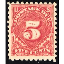 J55, Mint 5¢ FVF NH Postage Due Stamp .. Stuart Katz