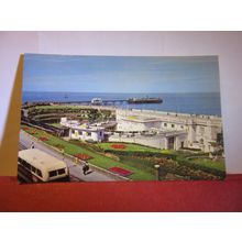 WINTER GARDENS, CLIFTONVILLE, MARGATE, KENT unused vintage postcard dated 1967 #