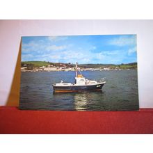 INSTOW from APPLEDORE, NORTH DEVON, unused postcard dated 1984 #