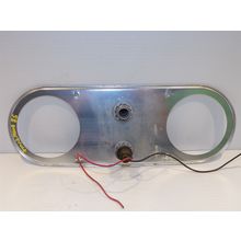 1958 Dodge Truck Turned Spun Aluminum Instrument Cluster Bezel Power Wagon OEM