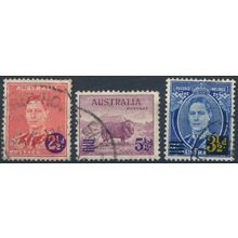 KGVI surch - Australia 1941 - FH - SG 200/2