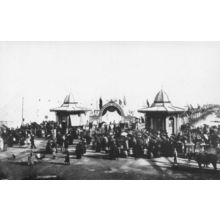 Queen Victoria's Golden Jubilee Celebrations Worthing Sussex Postcard