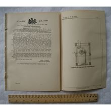 1890 Patent No. 16,615 apparatus cleaning grain, Louis Joseph Cesbron, Paris