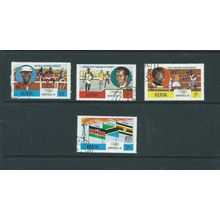 Kenya stamps sg61 sg 61 used fu 1976 set sport olympic games