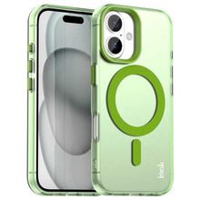Imak Candy Series TPU+PET MagSafe Shockproof Green Case for iPhone 16