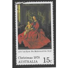 AUS 1978 15c 'CHRISTMAS' FINE USED (EBID60-596)