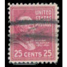 Used 829 25c William McKinley Just Clears M08125