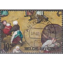 Belgique 1967 Michel 1498 O Cote (2008) 0.75 € Jeux d'enfants par Pierre Bruegel