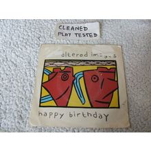 Altered images - Happy birthday - 7" vinyl single