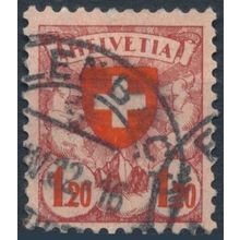 Coat of Arms: 1.20fr - Switzerland 1924 - FH - MiNr 195x