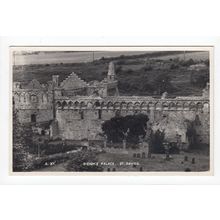 Bishop's Palace St Davids Pembrokeshire Postcard A37