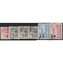 1949 Michel 586-592 - fine used (o)