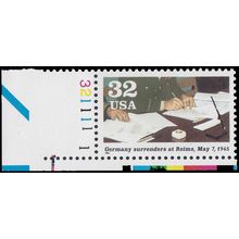 2981f 32c Surrender Fine MNH P#S LL 32111 1 V1029
