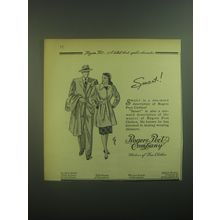 1945 Rogers Peet Clothes Ad - Smart!
