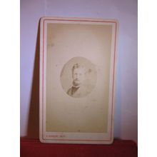 small victorian photograph CDV Photo by Andre Casquet of Cannes, France #