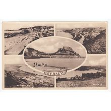 Multiview of Jersey Postcard Channel Islands