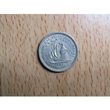 Eastern Caribbean Territories 1961 10 Cents Coin