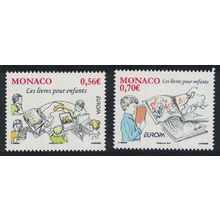 Monaco Children Books Europa 2v 2010 MNH SG#2945-2946