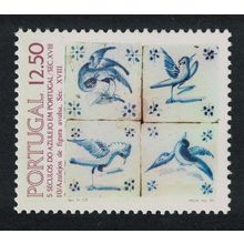 Portugal Birds Tiles 10th series 1983 MNH SG#1926