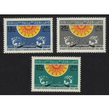 Syria Sixth Anniversary of Baathist 3v 1969 MNH SG#1031-1033