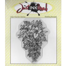 Just Inklined. Wedding Bouquet Stamp. Stamping Cardmaking Scrapbooking Crafts
