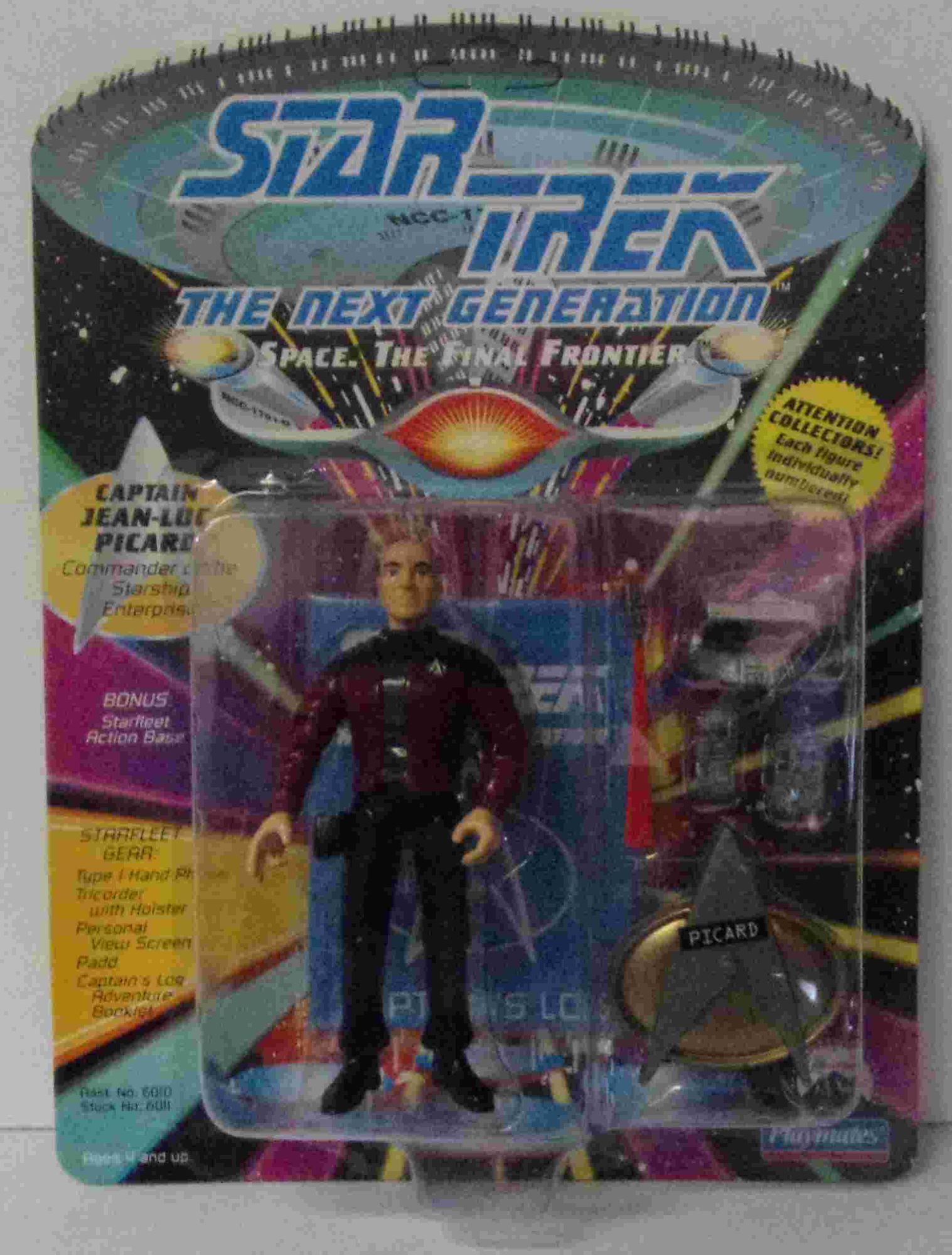 STAR TREK ' THE NEXT GENERATION ' CAPTAIN JEAN-LUC PICARD action figure ...