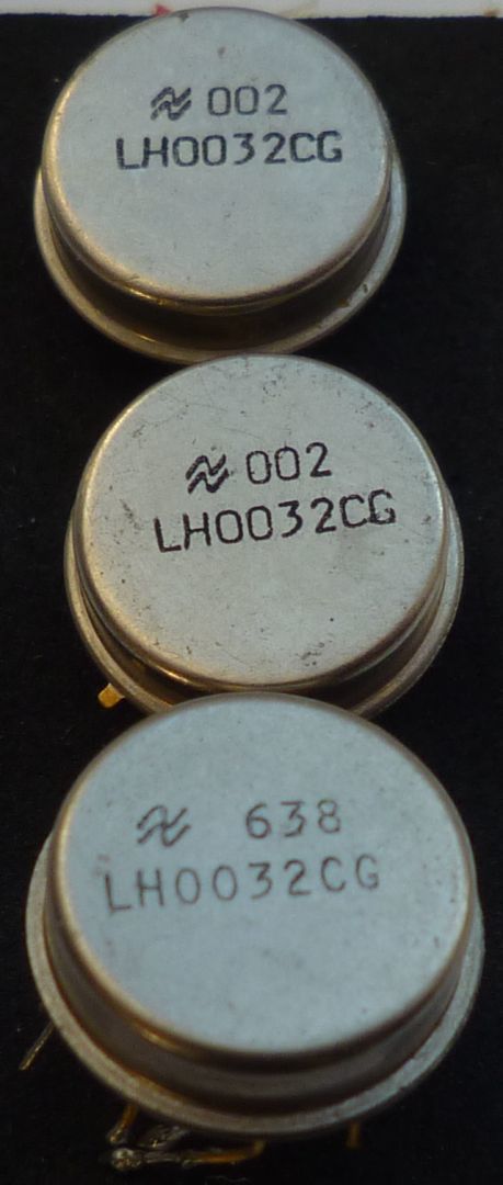 thumbnail image 2 of LH0032CG Ultra Fast FET-Input Operational Amplifier - DUAL TO MONOTO DIP8 - NS Brand 2 of 4