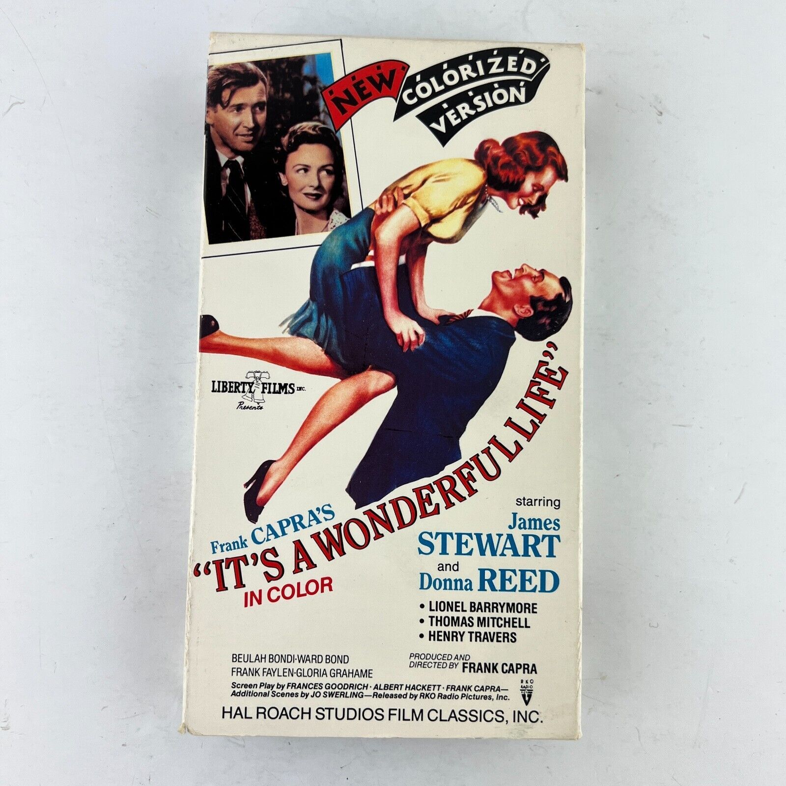 It s A Wonderful Life Colorized Version VHS James Stewart Donna Reed it-s-a-wonderful-life-colorized-version-vhs-james-stewart-donna-reed