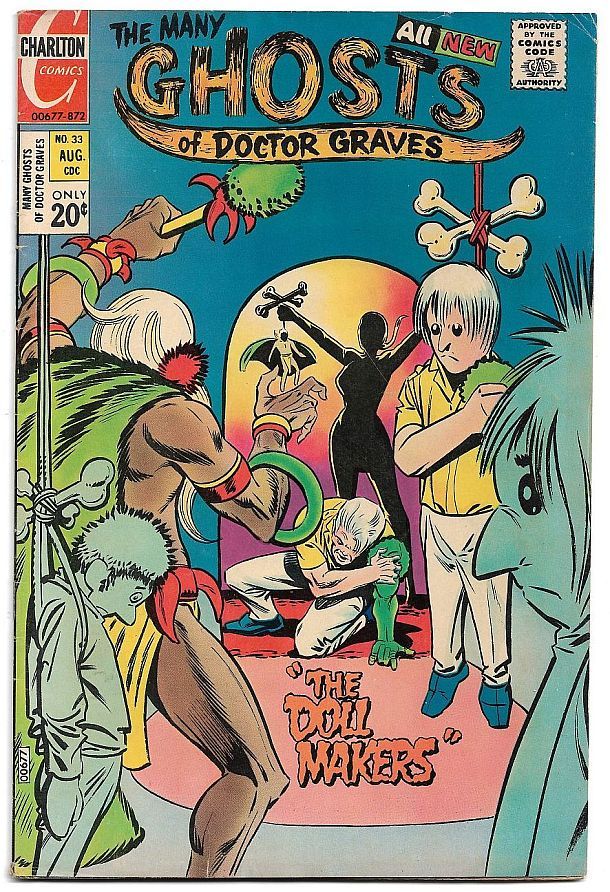 The Many Ghosts Of Doctor Graves 33 1972 Charlton Comics Classic The Many Ghosts Of Doctor Graves 33 1972 Charlton Comics Classic