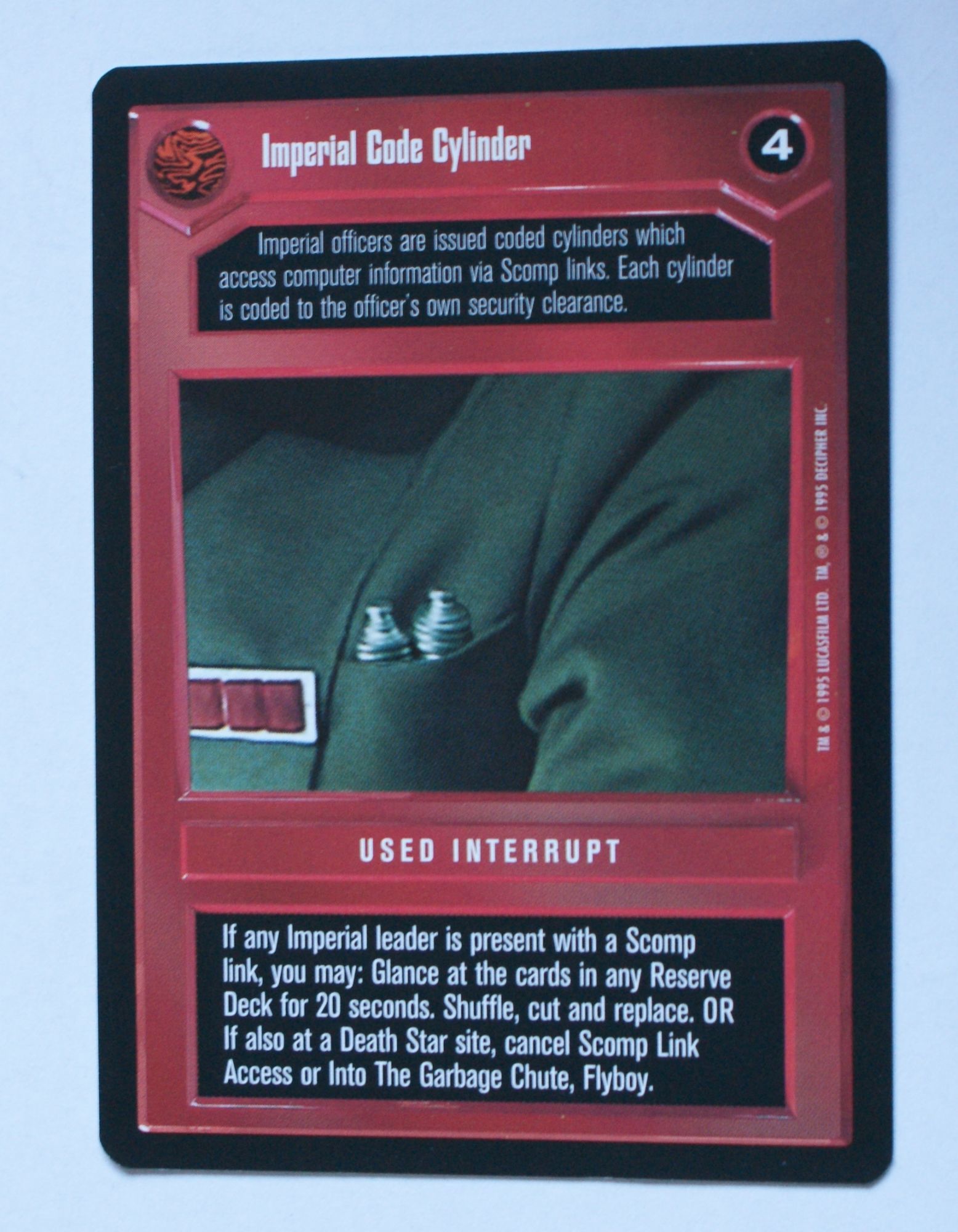 thumbnail image 2 of Star Wars CCG Premiere Limited BB – Imperial-Class Star Destroyer Card (Lightly Played) 2 of 3