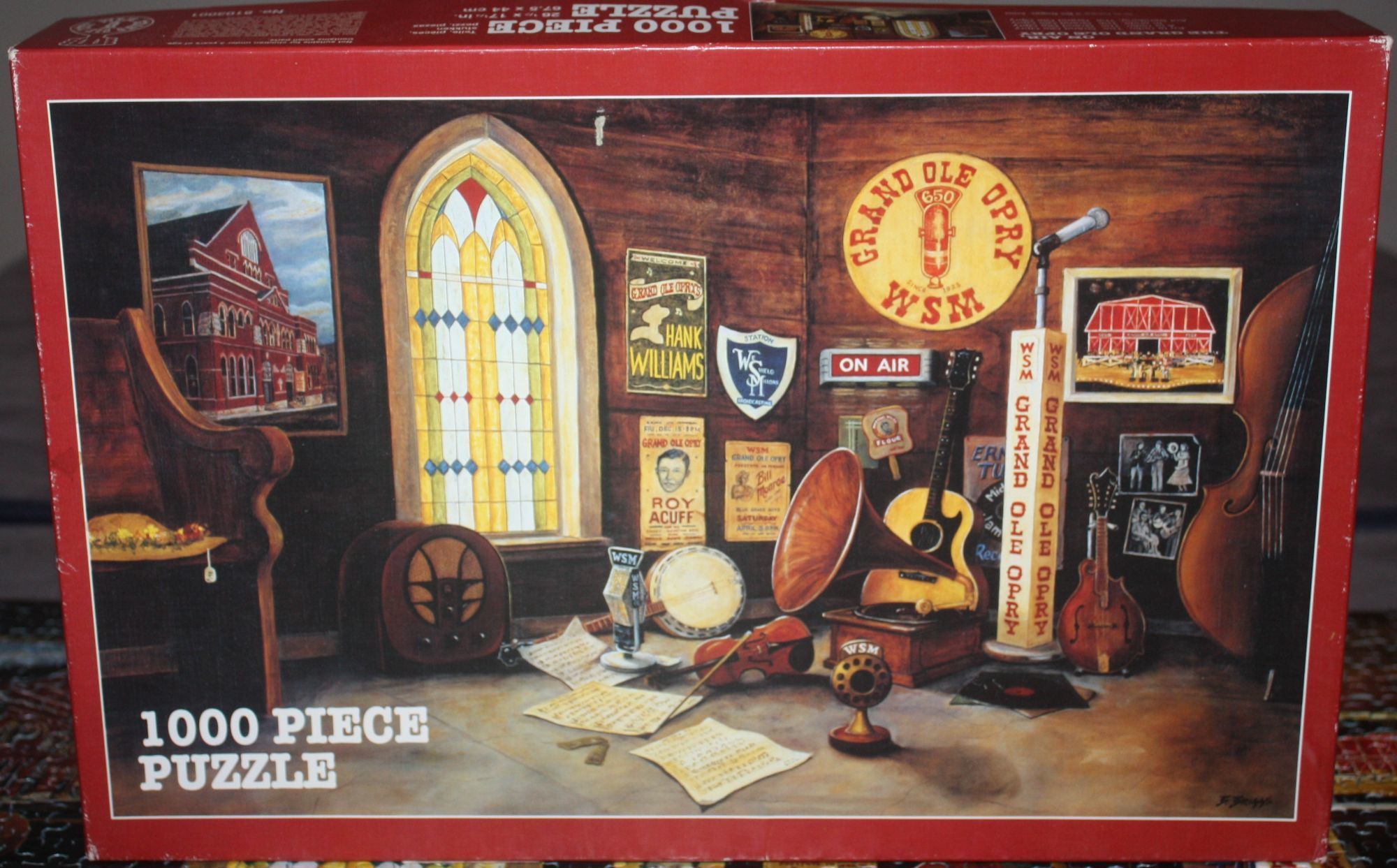 On Air, The Grand Ole Opry 1000 Piece Puzzle Complete on eBid Ireland