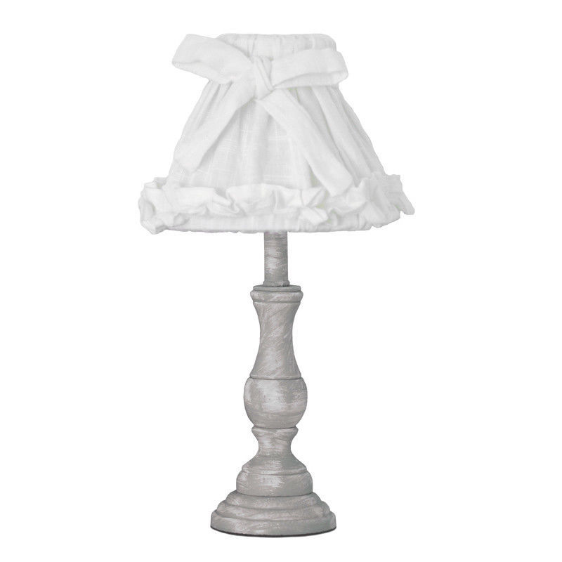 Stilvolle Shabby Chic Tischlampe Landhaus Bild