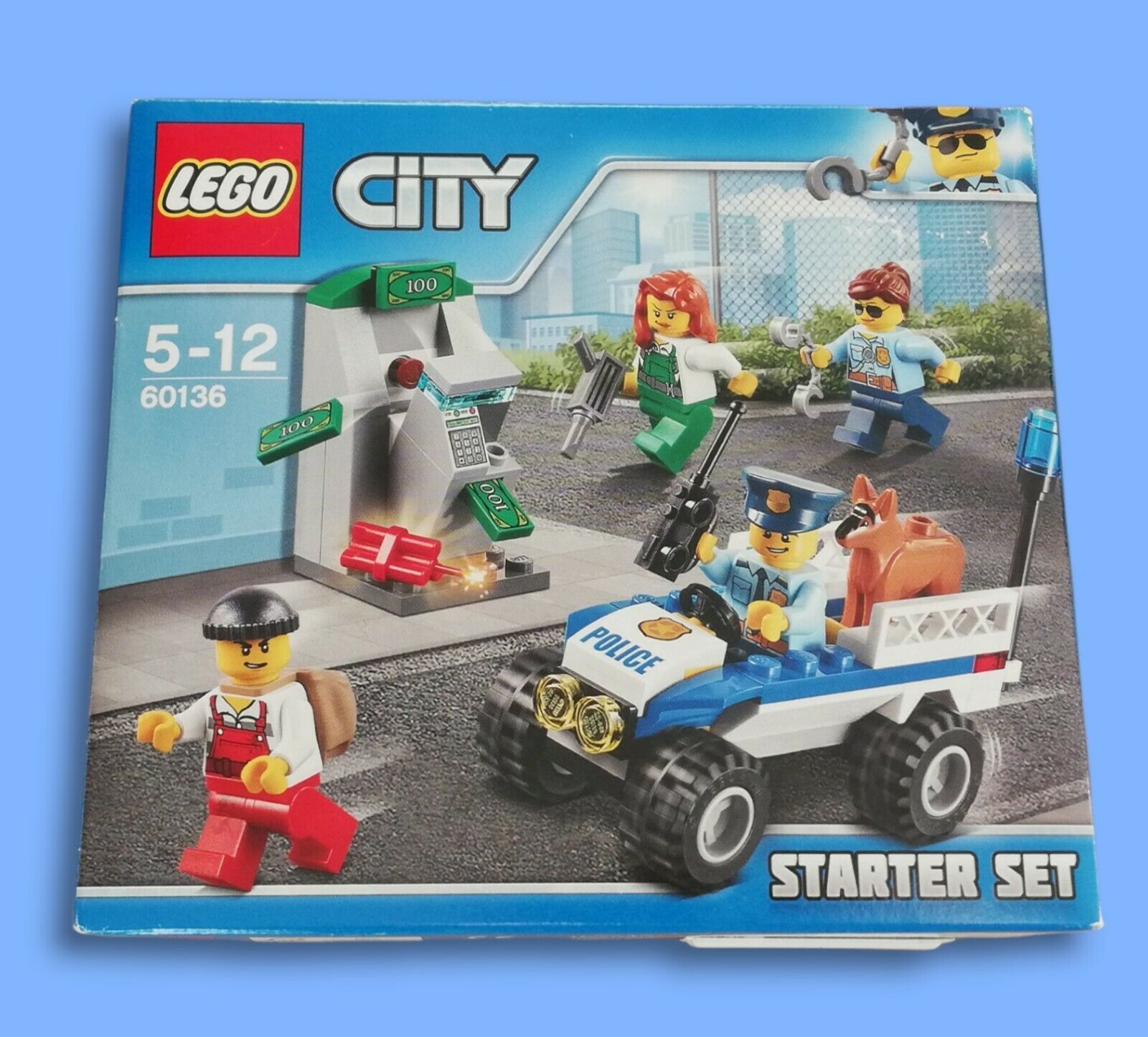 LEGO 60136 Police Starter Set: 4 Minifigures: New in Box: Retired on ...