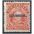 Samoa 1914 SG121 1s Vermillion.Mounted Mint.