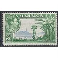 Jamaica 1936 SG126 3d Ultramarine & Green Mount...