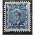 Canada 1942 SG381 5c Blue Mounted Mint . ..
