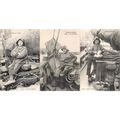 3 CARTES POSTALES - METIER DE LA PÊCHE - REF 2
