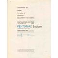 abbott laboratories 1959 pentothal sodium value...