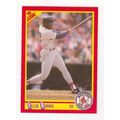 1990 Score Ellis Burks baseball card #340 – Red...