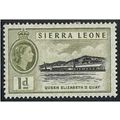 Sierra Leone QE11 1956 1d Black & Olive Mounted...