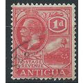 Antigua 1921 SG65 1d Bright Scarlet Fine Used . ..