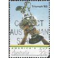 AUSTRALIA, SHIP, America's Cup, The Trophy, blu...