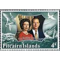 Pitcairn 1972 Royal Silver Wedding 4c Unmounted...