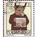 POLAND, Zodiac, Taurus (Byk), yellow 1996, 20 G...