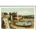Wales RHOS ON SEA Swimming Polol Postcard (Frit...