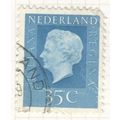 Netherlands 1972 - 35c blue - Queen Juliana - used
