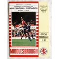 1988 programme Middlesbrough v. Portsmouth, Sim...