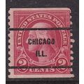United States Postmark Chicago precancel 1923 W...