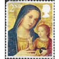 GB, CHRISTMAS, Madonna and Child, Romano, yello...